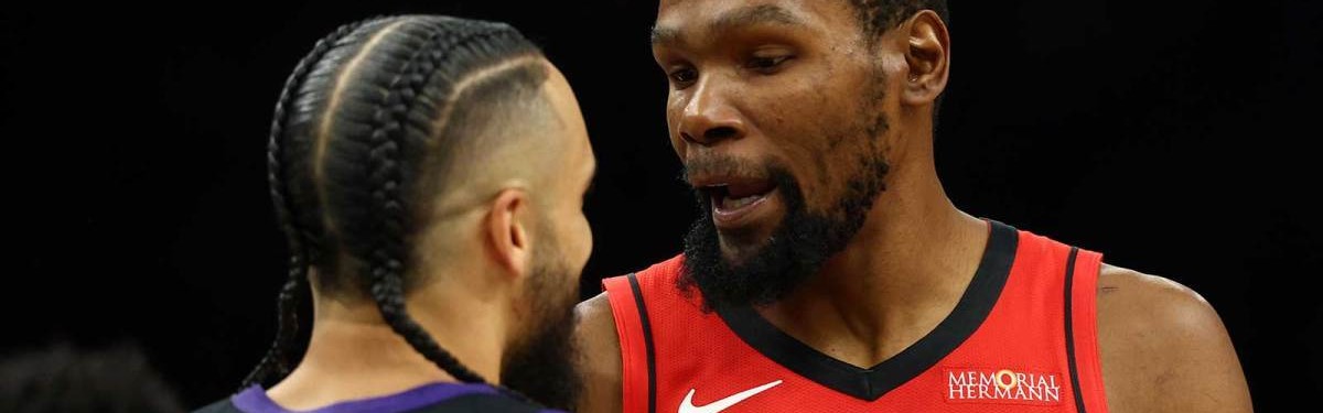 jjb-口水战，火箭队杜兰特与太阳队布鲁克斯发生口角后，杜兰特回怼了